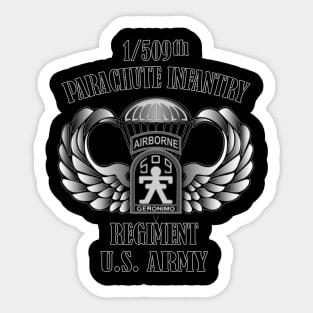 1st/509th Parachute Infantry Regiment Sticker